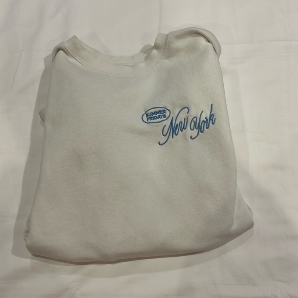 Summer Fridays New York exclusive Crewneck. Not sold anymore.